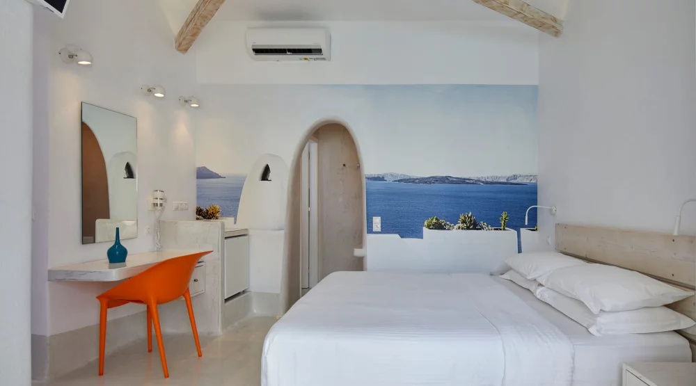 Deluxe Room with Outdoor Hot Tub at Kouros Village Hotel