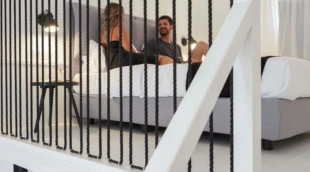 Family Suite with Caldera View 40m² at Mr & Mrs White Oia