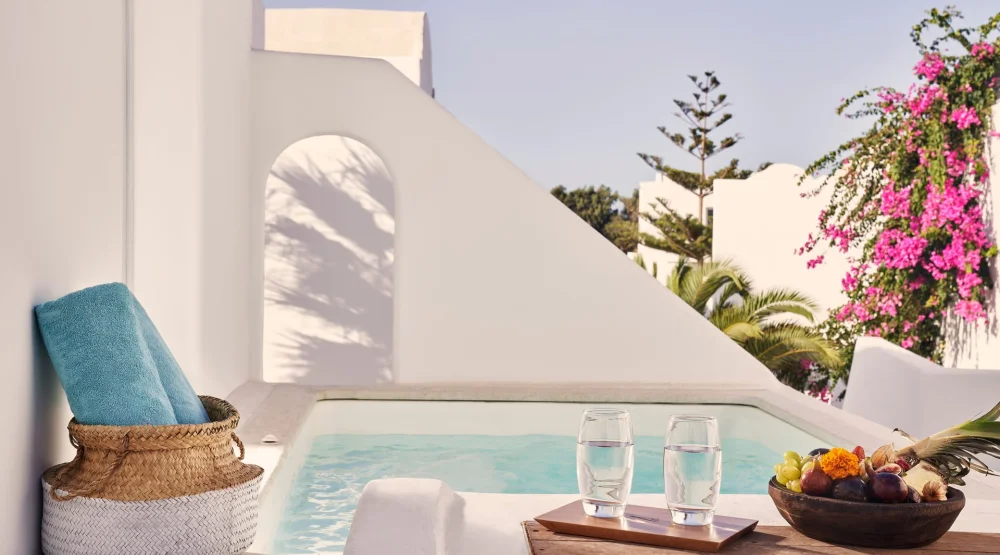 Signature Room with Jet Tub at Nikki Beach Resort & Spa Santorini
