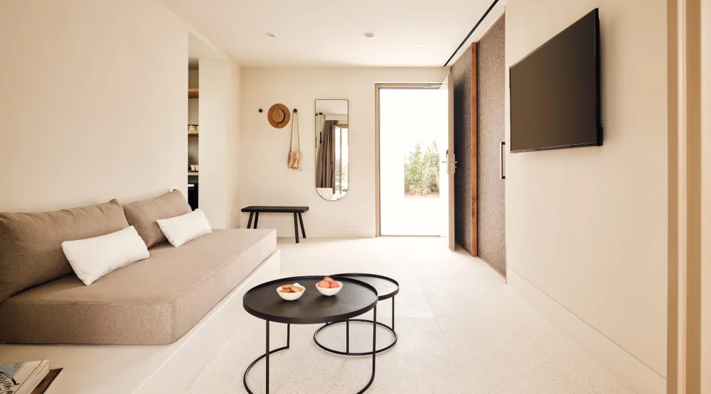 Harmonia Junior Balcony Suite at Nous Santorini