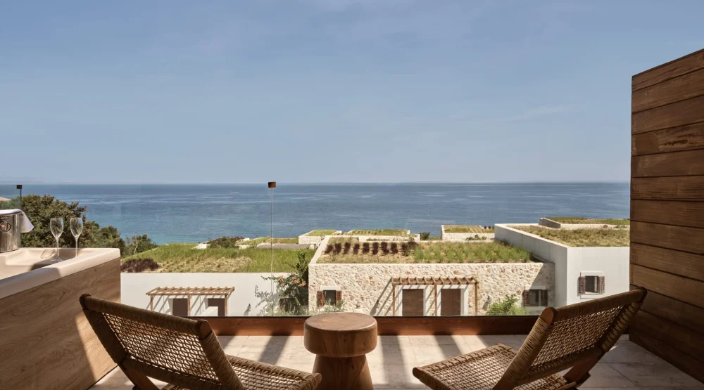 Spa Sea View Jetted Tub Suite at Lesante Cape Resort & Villas