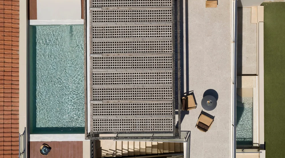 Panorama Suite Sea View with Roof Top Private Pool at Asterion Suites & Spa