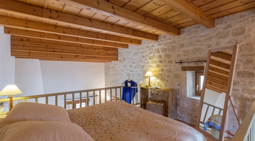 Superior Junior Suite Terrace with Mezzanine (andromeda) at Kapsaliana Village Hotel