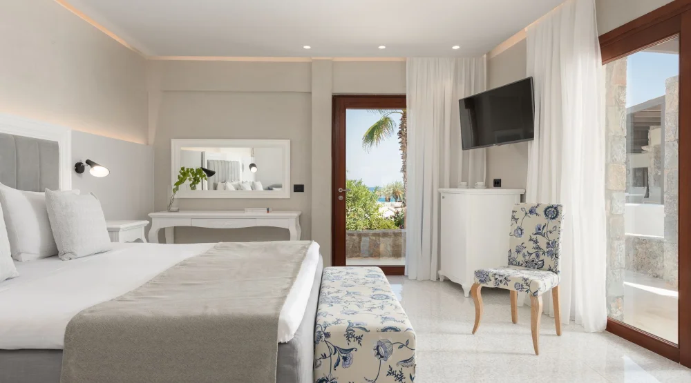 Bungalow Classic Sea View Double at Ikaros Beach Luxury Resort & Spa