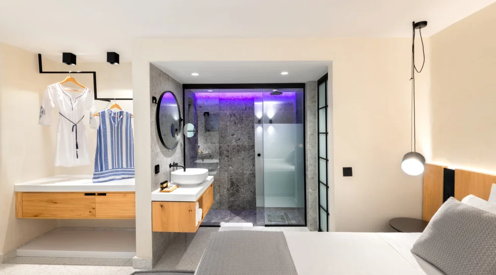 Bungalow Classic Sea View Sharing Pool at Ikaros Beach Luxury Resort & Spa