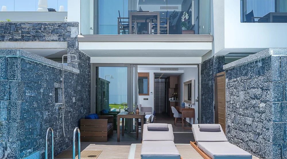 Supreme Suite Sea View in Two Levels with Private Pool at Nana Princess Suites & Villas