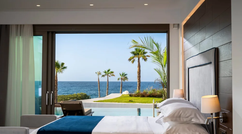 Aura Wellness Suite Sea View with Private Pool Indoor Steambath & Outdoor Sauna at Nana Princess Suites & Villas