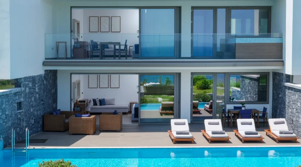 Dream Princess Villa Two Bedrooms in Two Floors Sea View with Private Pool Outdoor Whirlpool & Soulsauna at Nana Princess Suites & Villas