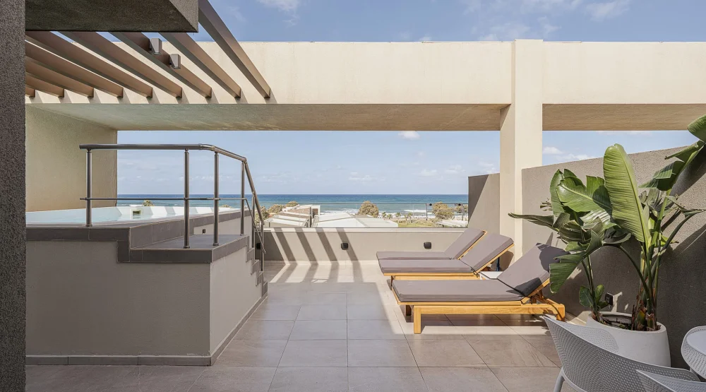 Executive Suite with Private Pool and Sea View at Myrion Beach Resort