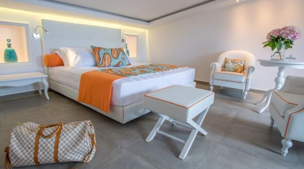 Two Bedroom Suite with Sea View -  Four People - 90 S.m at Avaton Luxury Hotel & Villas Relais & Chateaux