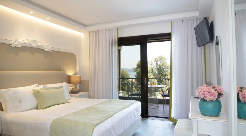 Two Bedroom Connected Suite with Sea View at Avaton Luxury Hotel & Villas Relais & Chateaux