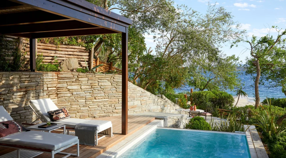 Grand Suite Sea Front with Private Pool at Eagles Palace