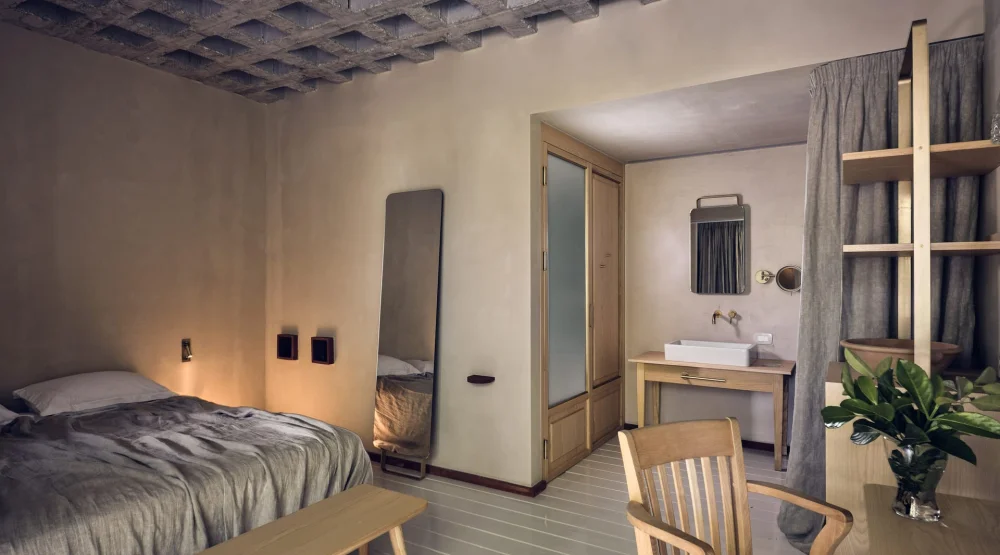 Junior Suite Patio at Ekies All Senses Resort