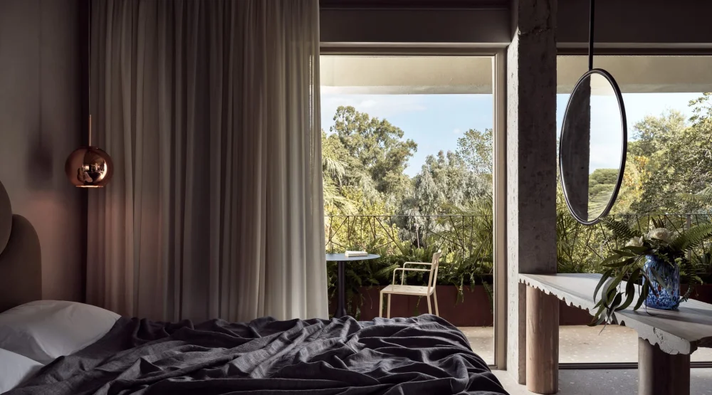 Junior Suite Balcony at Ekies All Senses Resort