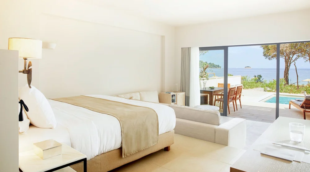 Beachfront Junior Suite | Grace Rooms & Suites at Elivi Skiathos