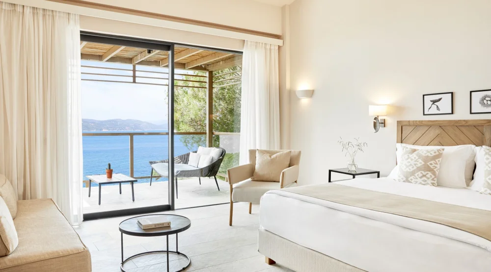 Double Supreme Deluxe Upper Floor | Nest Infinity Rooms & Suites at Elivi Skiathos