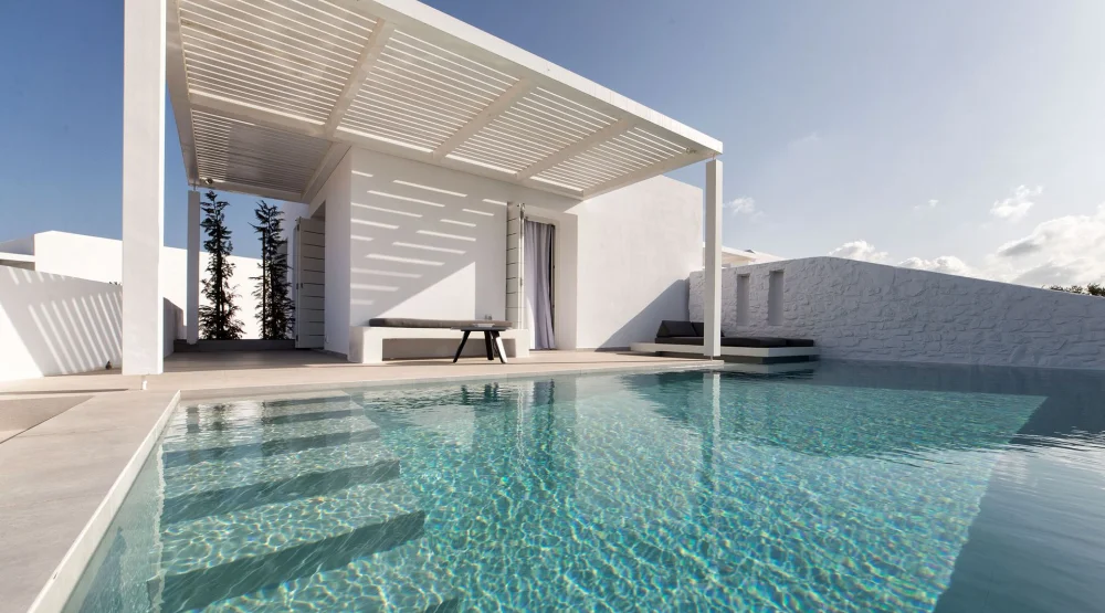 Executive Suite Private Pool Sea View at Paros Agnanti Hotel