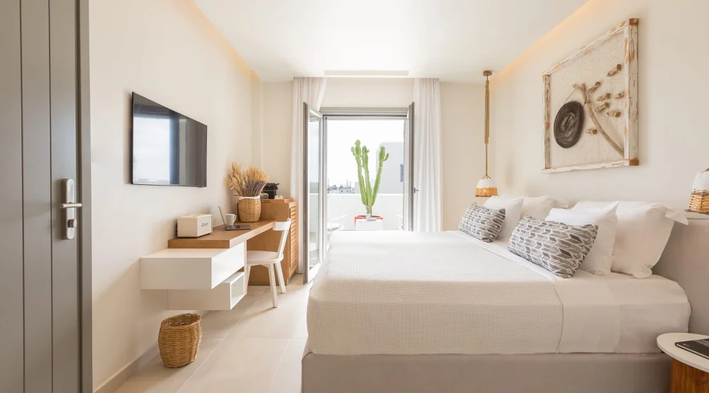 Comfort Room at 18 Grapes Hotel Naxos