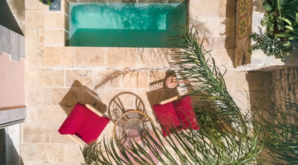 Kirki Suite with Private Terrace and Plunge Pool at Aristide Hotel Syros