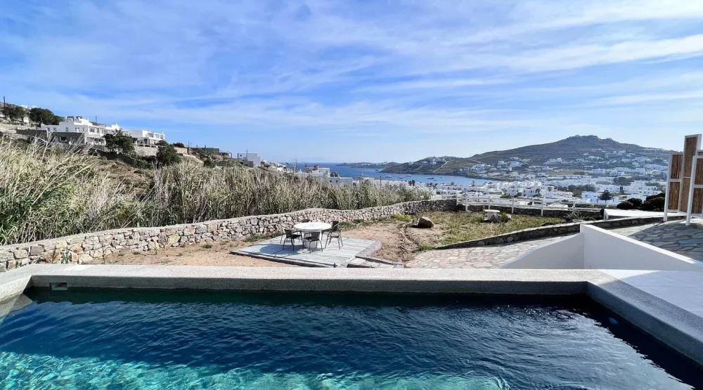 Two Bedroom Villa with Private Pool and Sea View at Amperian Mykonos