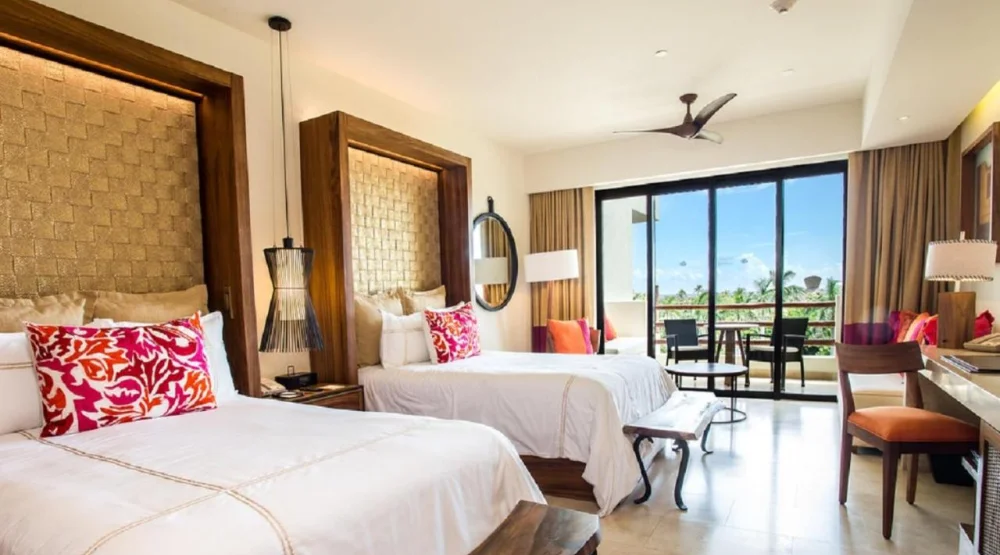 Junior Suite Partial Ocean View Double at Secrets Akumal Riviera Maya