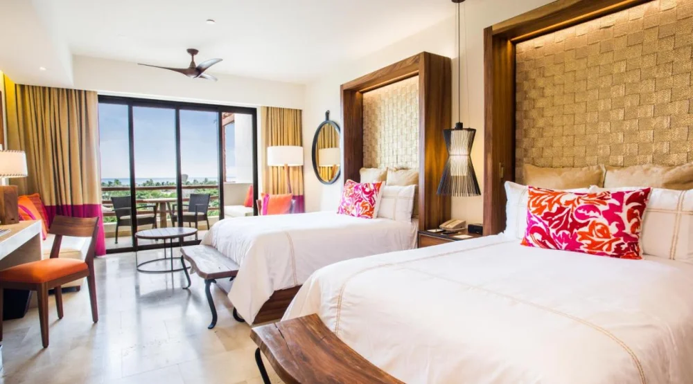 Preferred Club Junior Suite Ocean Front Double at Secrets Akumal Riviera Maya