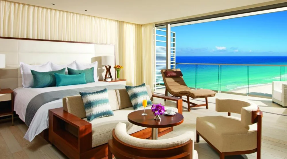 Junior Suite Ocean View King at Secrets The Vine Cancun