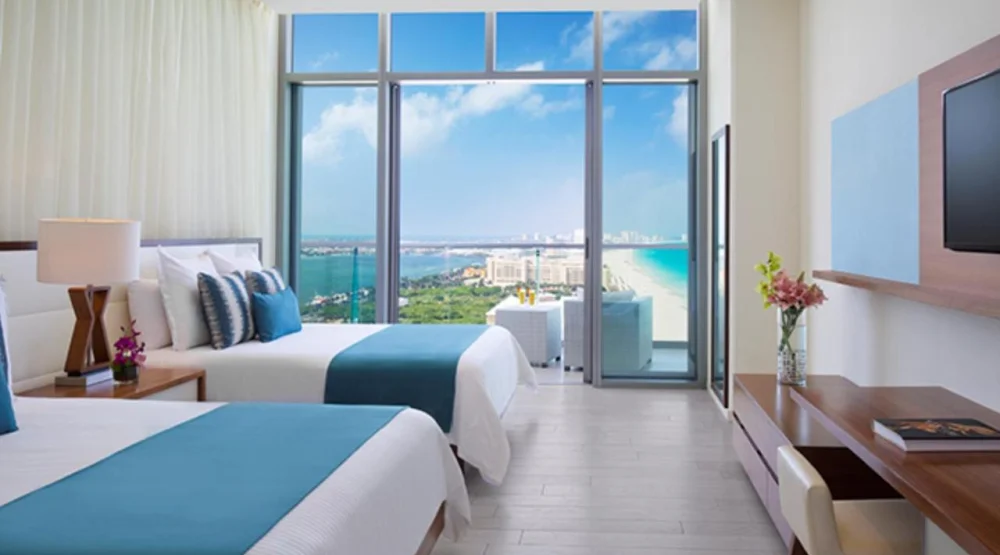 Deluxe Partial Ocean View Double at Secrets The Vine Cancun