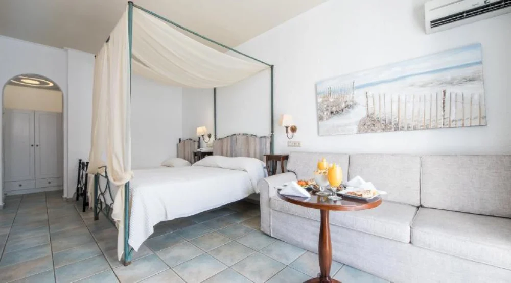 Superior Amorgian Room Triple Sea View at Aegialis Hotel & Spa