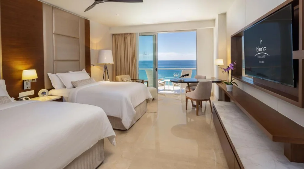Royale Deluxe Ocean Two  Double Beds at Le Blanc Spa Resort Los Cabos