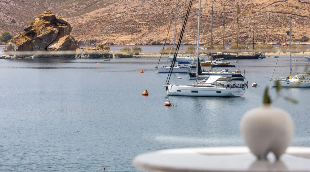 Aegean One Bedroom Suite - Landmark View - One King at Patmos Aktis Suites & Spa