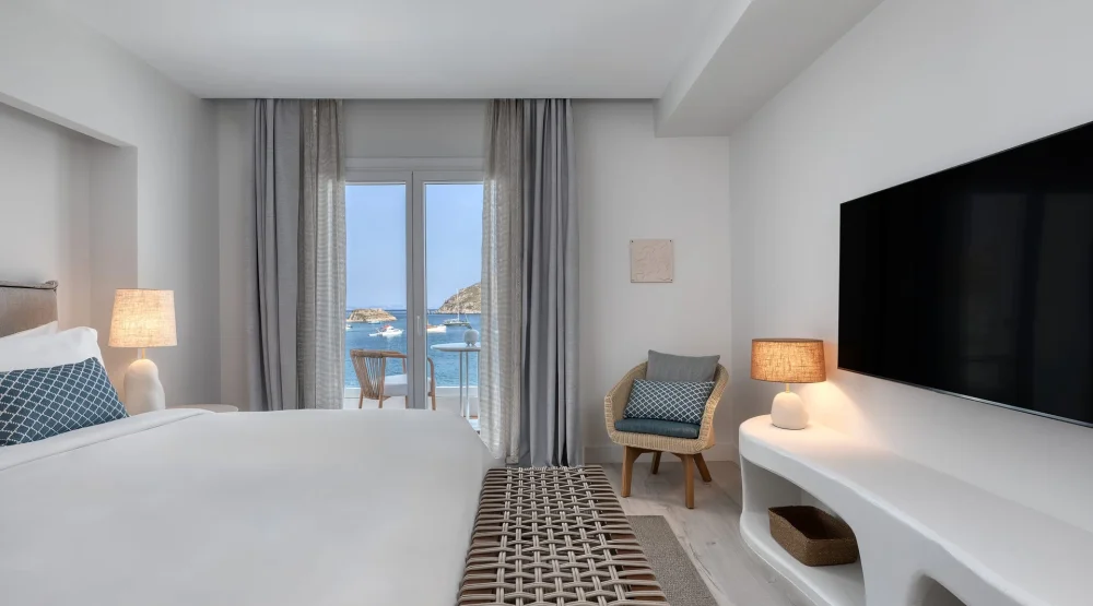 Aegean Two Bedroom Suite - Landmark View - Two King at Patmos Aktis Suites & Spa
