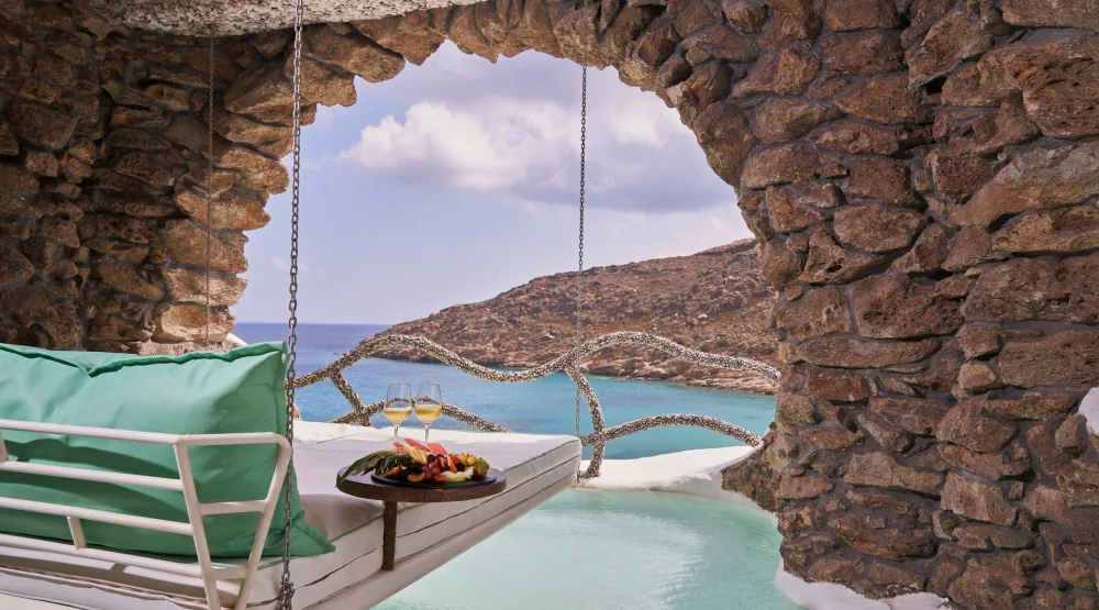 Afterglow Cave Pond Suite | Two Bedroom at Calilo Ios