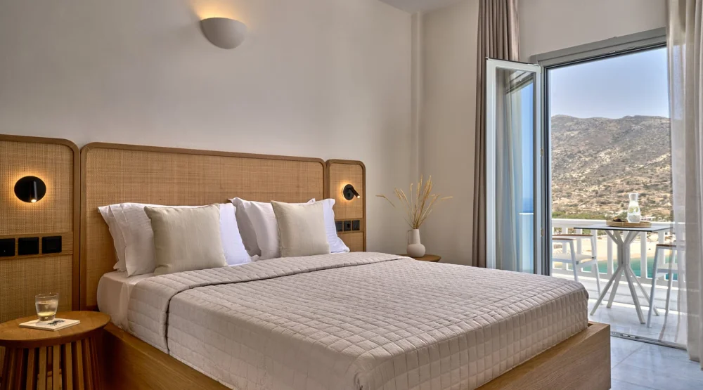 Deluxe Room Sea View at Ios Palace Hotel