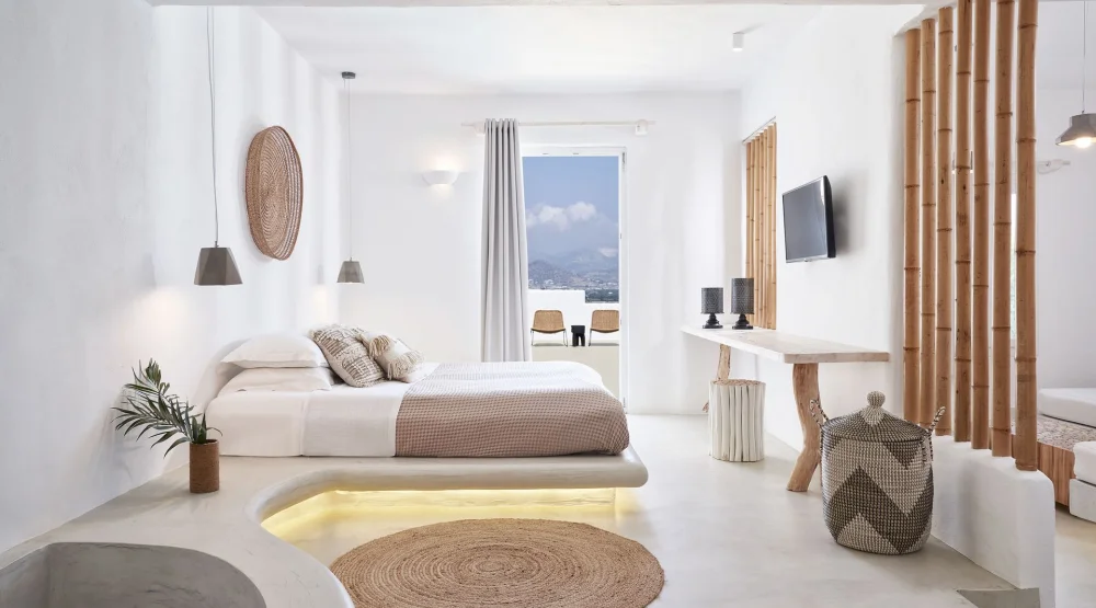 Spa Suite Lake View with Private Pool & Hammam at Naxian Utopia