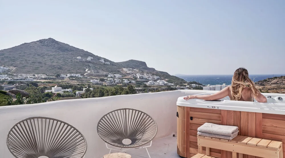 Two Bedroom Signature Villa Sea View with Private Pool & Outdoor Jacuzzi at Naxian Utopia