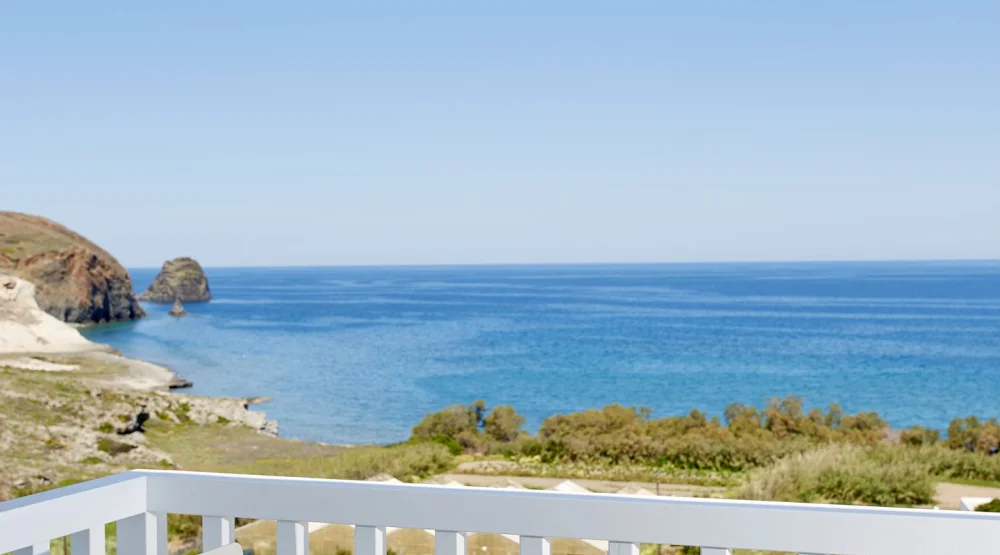 Exclusive Room with Spa Bath/balcony & Panoramic Sea View at Milos Breeze Boutique Hotel