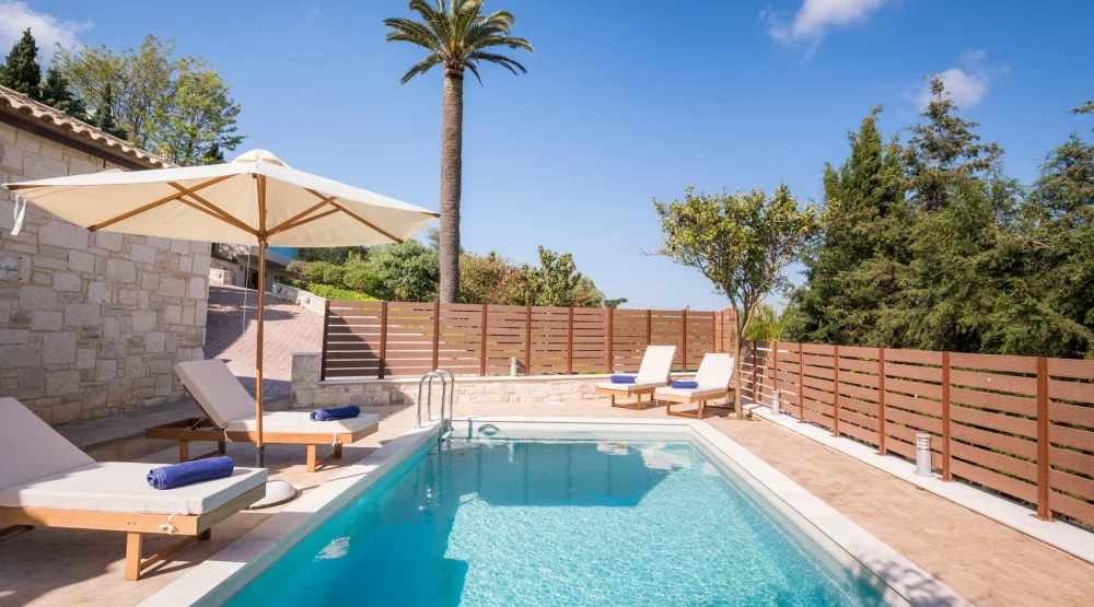 Deluxe Two Bedroom Villa with Private Pool at Spilia Village Hotel & Villas