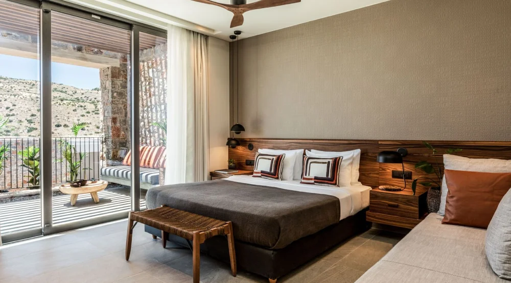 Core Open Plan Suite with Outdoor Jacuzzi at Domes Of Elounda