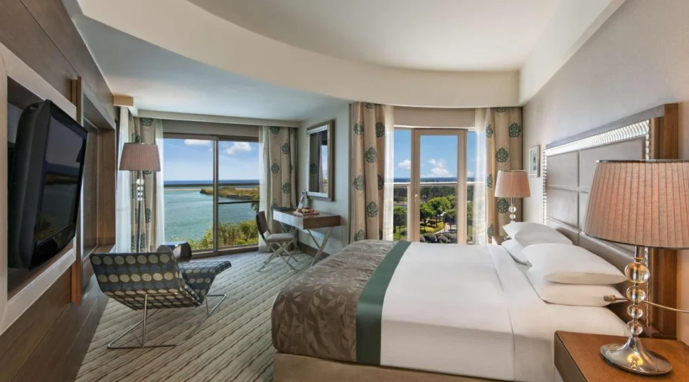 King Corner Suite Swim-up with Sea View at Hilton Dalaman Sarigerme Resort & Spa