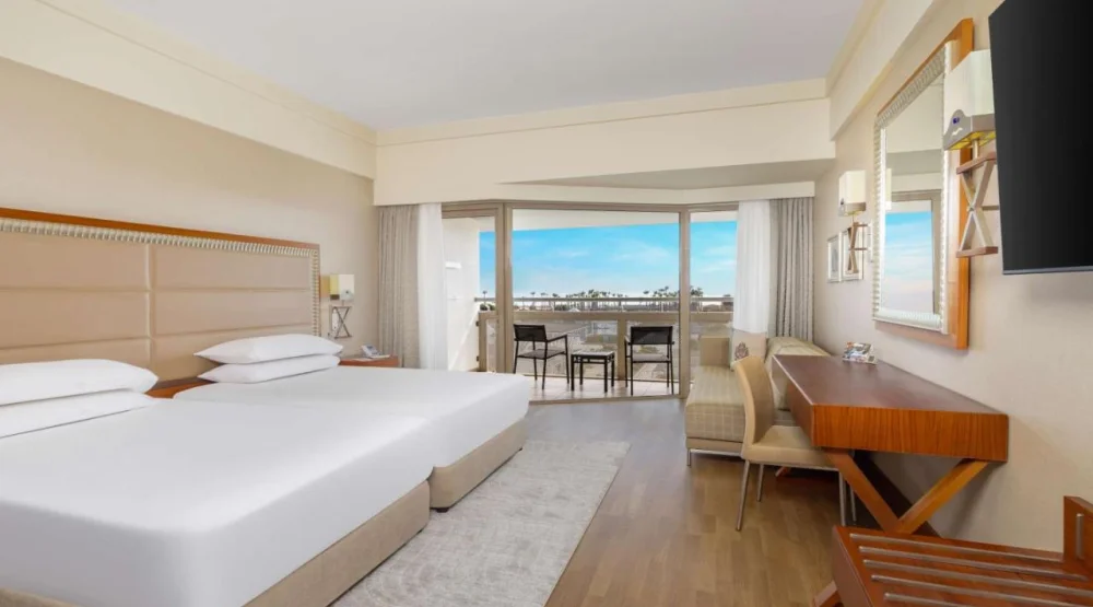 Twin Room with Sea View at Hilton Dalaman Sarigerme Resort & Spa