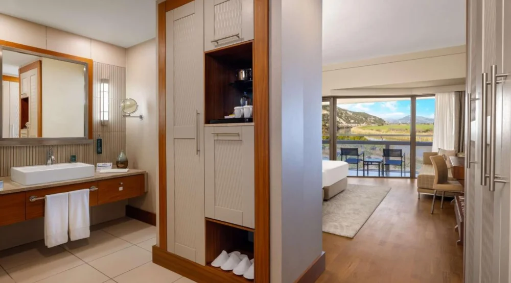 Twin Room with River View at Hilton Dalaman Sarigerme Resort & Spa