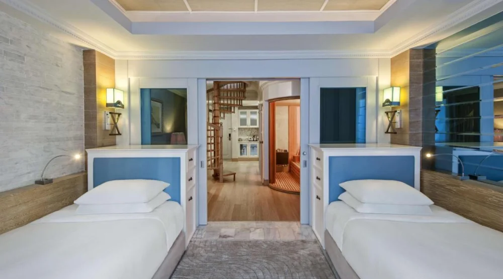 Family Duplex Suite with Garden View at Hilton Dalaman Sarigerme Resort & Spa