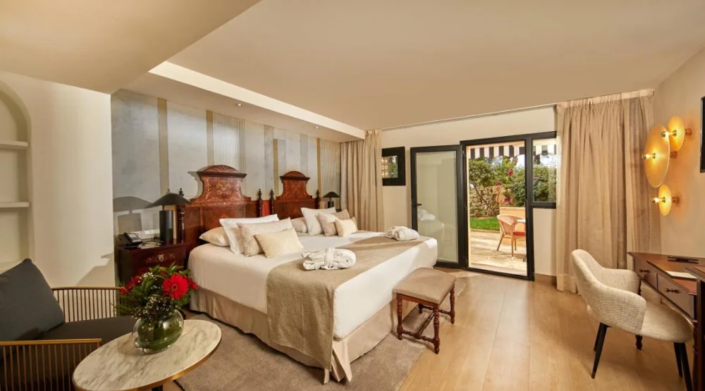 Double Deluxe Garden View with Terrace & Hot Tub at Secrets Mallorca Villamil Resort & Spa