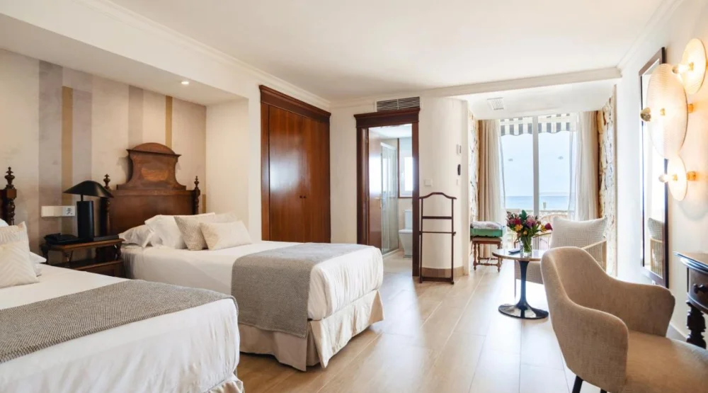 Preferred Club Junior Suite Frontal Sea View with Terrace & Hot Tub at Secrets Mallorca Villamil Resort & Spa