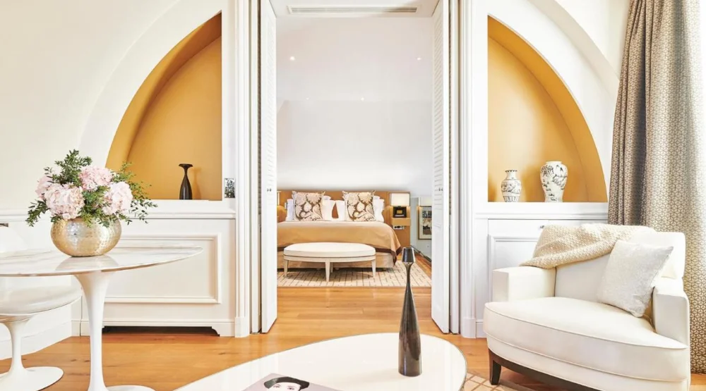 Suite Tour Eiffel at Grand Hotel du Palais Royal