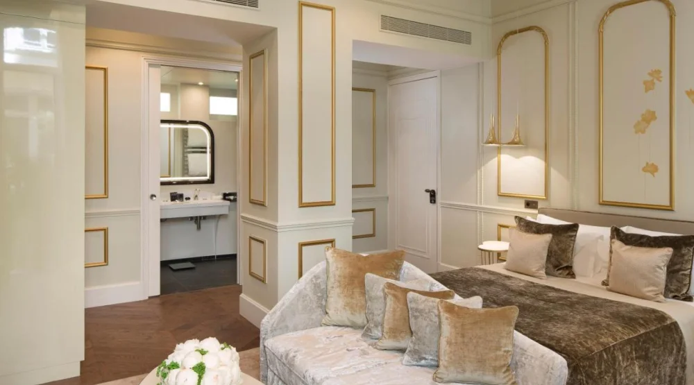 Executive Double Room with Terrace at Le Narcisse Blanc Hotel & Spa