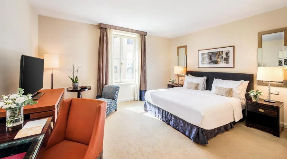 Superior King Room at Mandarin Oriental Prague