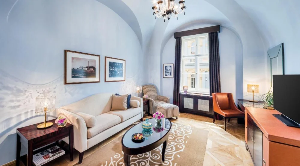 Moser Crystal Suite at Mandarin Oriental Prague