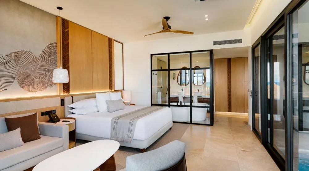 King Suite with Sea View at Valentin Imperial Riviera Maya